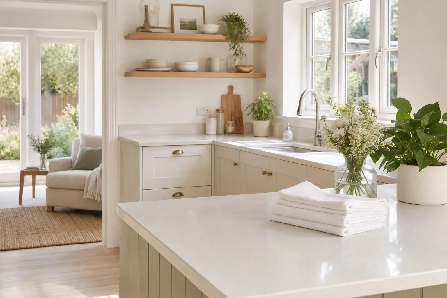 Fictional cleaning website concept for Fen Coast Fresh